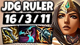 Sivir vs Ashe ADC [ JDG Ruler ] Patch 14.11 Korea Grandmaster ✅