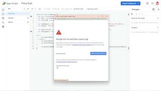 Google App Script - Authorization Script