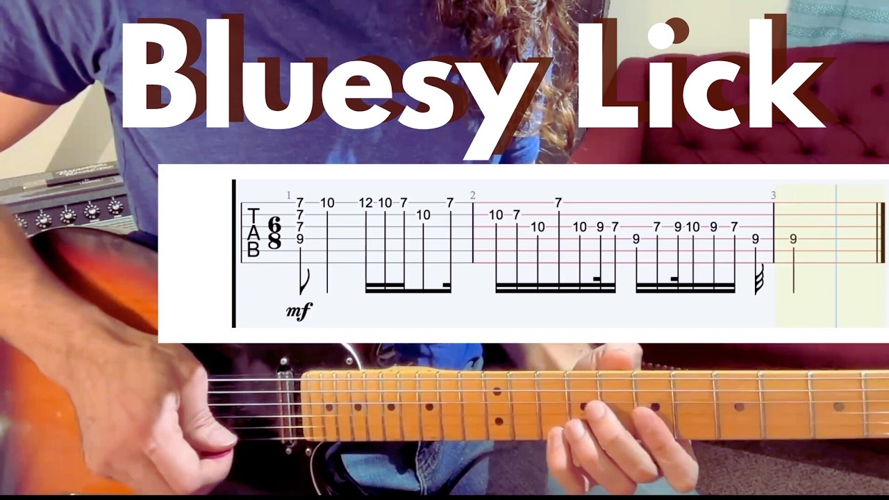 Guitar Lick For Advanced Beginners Youtube