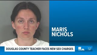 Douglas County teacher faces more sexual misconduct charges
