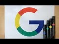 How to Draw the Google Logo | Logo Drawing