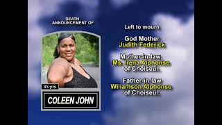 Coleen John ~ Long Obituary