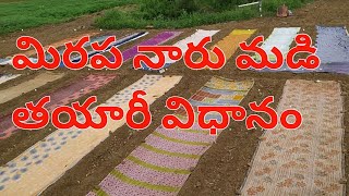 mirapa naru madi in telugu | mirchi naru madi | chilli naru madi | naru madi  | save farmers india