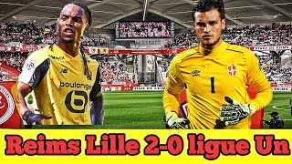 Reims bat Lille 2-0 avec Renato Sanches