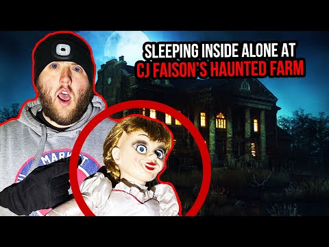 Chilling Overnight Experience: Sleeping Alone at CJ Faison's Haunted Farm