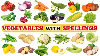 Vegetable Names with Pictures | Different Types Of Vegetables | Healthy Vegetables | Kids Learning