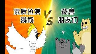 [禽兽朋友们] 素质拉满鹦鹉 vs 禽兽朋友们