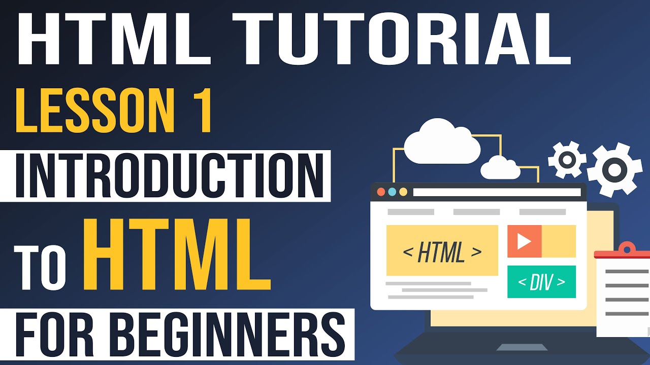 Html Introduction - Html Tutorial For Beginners ( Lesson -1) - YouTube