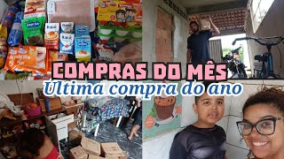 FOMOS CEDINHO FAZER COMPRA DO MÊS/ DONINGOU NO MERCADO/TROUXEMOS TUDO GRAÇAS À DEUS !!