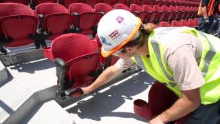 Last Seats Screwed in at Levi's Stadium for San Francisco 49ers