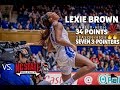 Lexie Brown CAREER-HIGH 34PTS Highlights vs NC State - 1.07.18