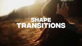 Shape Transition Overlay Pack - After Effects Template