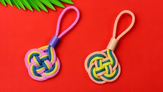 Super Easy Paracord Lanyard Keychain | How to make a Paracord Key Chain Handmade DIY Tutorial #7