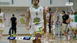 Highlights / ΑΕΚ - ΚΕΡΑΥΝΟΣ (G1) ΟΠΑΠ BASKET LEAGUE 2023-24