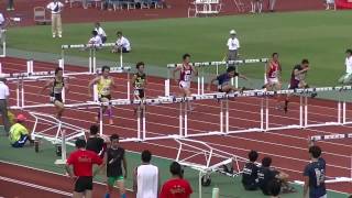 2015京都選手権 110ｍH　決勝