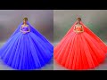 Barbie Doll Makeover Transformation ~ DIY Miniature Ideas for Barbie ~ Wig, Dress, Faceup, and More!