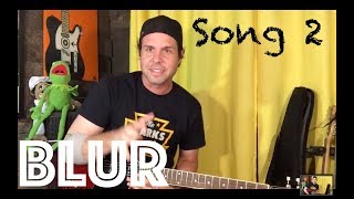 Guitar Lesson: How To Play Song 2 by Blur
