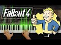 Fallout 4 : Main Theme - Inon Zur | Solo Piano Cover | Synthesia Tutorial