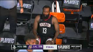 Great sportsmanship despite the Los Angeles Lakers dominating the Houston Rockers in 5 games
