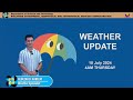 Public Weather Forecast issued at 4AM | July 18, 2024 - Thursday