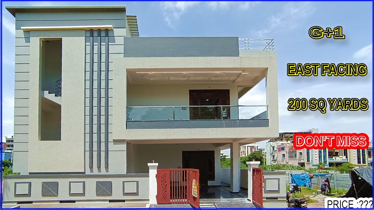 G+1 Ll EAST FACING || 200 SQ YARDS || INDEPENDENT HOUSE FOR SALE || DON ...