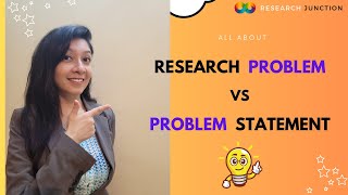 Research Problem Vs Problem Statement | Pallavi Datta