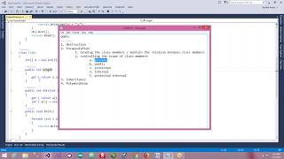 Day 23 - OOPS - Encapsulation in C#