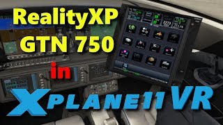 XP11 and RealityXP GTN750 in VR