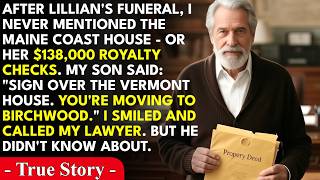 After My Wife's Funeral, I Didn't Tell My Son About Her $138K Royalties or the Deer Isle House....