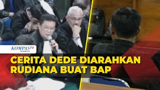 Ngaku Berdosa! Dede Cerita Dibawa Aep Bertemu Rudiana untuk Buat BAP Kasus Vina Cirebon