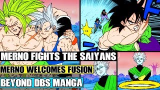 Beyond Dragon Ball Super: The New Angel Merno Finds And Fights The Saiyans! Merno Welcomes Fusion!