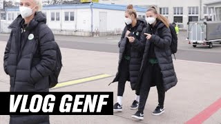 Feel like dancin' 💃 | Servette Genf - VfL Wolfsburg | VLOG GENF | UWCL