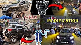 Modified my KWID UPDATE 2.0 😈🔥 | owl light in car | change Suspension to OFFROAD