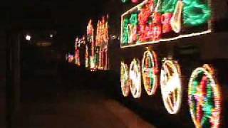 Metrolink Christmas Train 2008 in Covina, CA