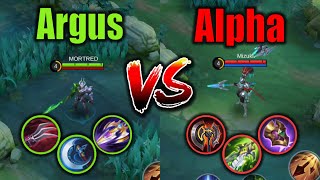 ARGUS vs ALPHA - SEASON 33 MLBB Best Fighter