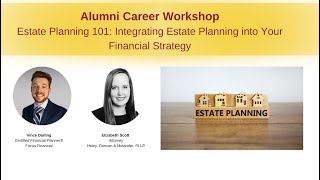 Career Workshop - Estate Planning 101