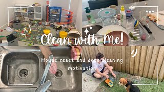 NEW! 1HR CLEANING MOTIVATION - house reset and deep cleaning