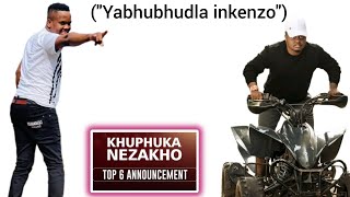 Khuzani Mpungose echomele IGcokama Elisha ngokulehlula kwi top 06 yanamuhla Khuphuka Nezakho