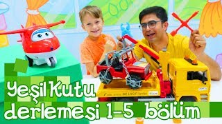 Yeşil Kutu derlemesi 1-5 bölüm. Eğitici çocuk oyunları