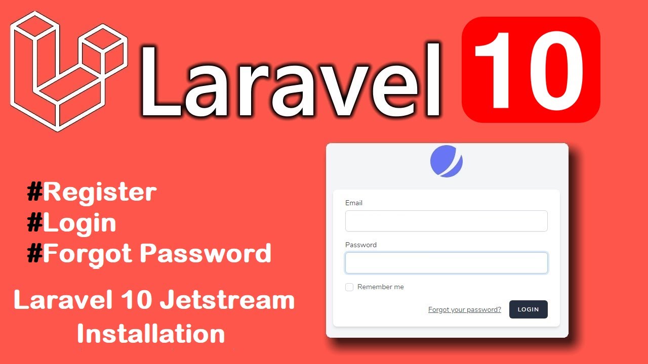 Laravel 10 Jetstream Install | Laravel Jetstream Livewire | Laravel ...