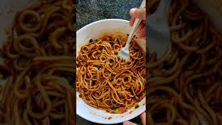 Chilli Oil Noodles😋 | Easy Noodles Recipe | Chilli Garlic Noodles #shorts #trending #food #noodles