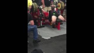 Dave Hoff 960lb (436.4kg)@ 275 (125kg) 2016 IPA Buckeye Bash