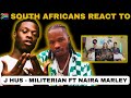 J Hus - Militerian (Official Video) ft. Naira Marley Reaction | Bring On Bars | EPISODE 72