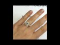 1.84 ct cushion cut diamond engagement ring