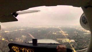 IMC in to Van Nuys Burbank ILS Approach - Real IFR - Russian Pilots Song