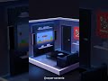 3D Room - Pure CSS Art - Sayan Samanta #purecss #css #cssproject #3d #purecssproject