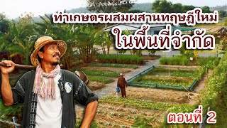 เกษตรผสมผสานทฤษฎีใหม่ บนพื้นที่จำกัด ตอนที่ 2