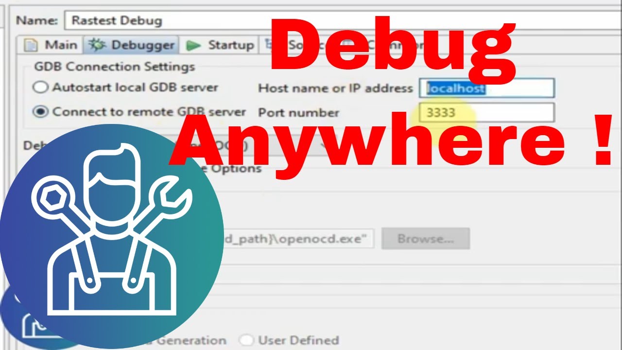 Debugging STM32 With ST Link Remotely - YouTube