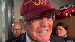 Legendary Coach Joe Gibbs on The Commanders NFC Division Playoff win and Jayden Daniels!!