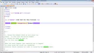33 JavaScript Tutorial for Beginners 33 Intro to events | Computer Monk 🔴